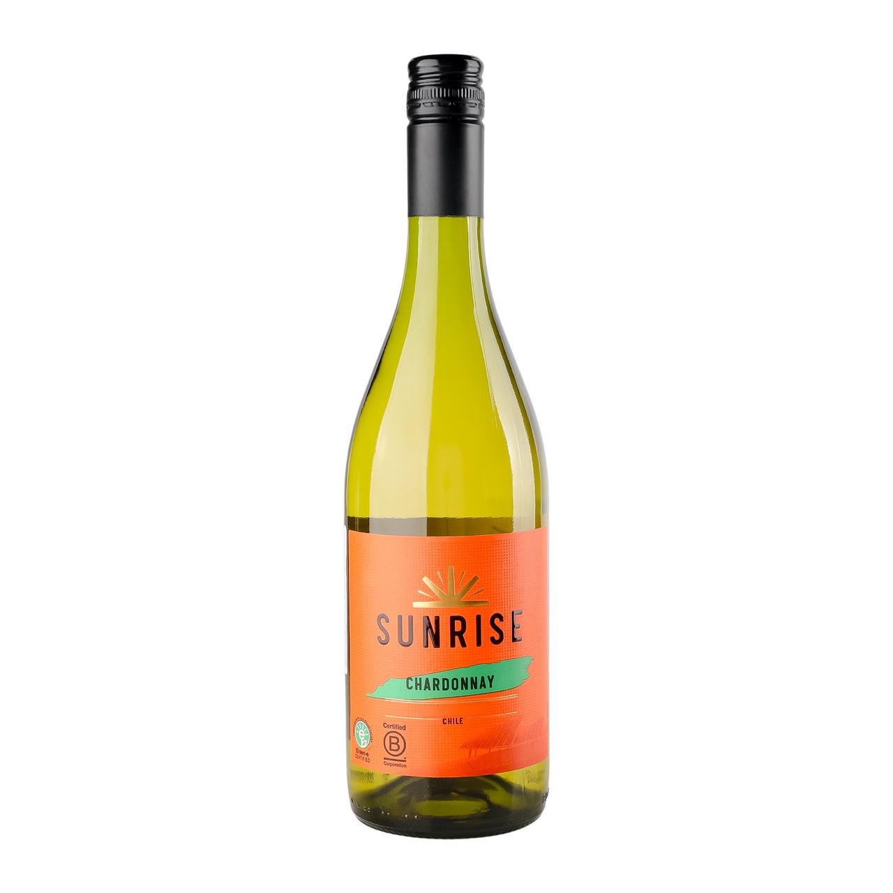 Sunrise Вино Шардоне біле сухе 12.5% 0.75л