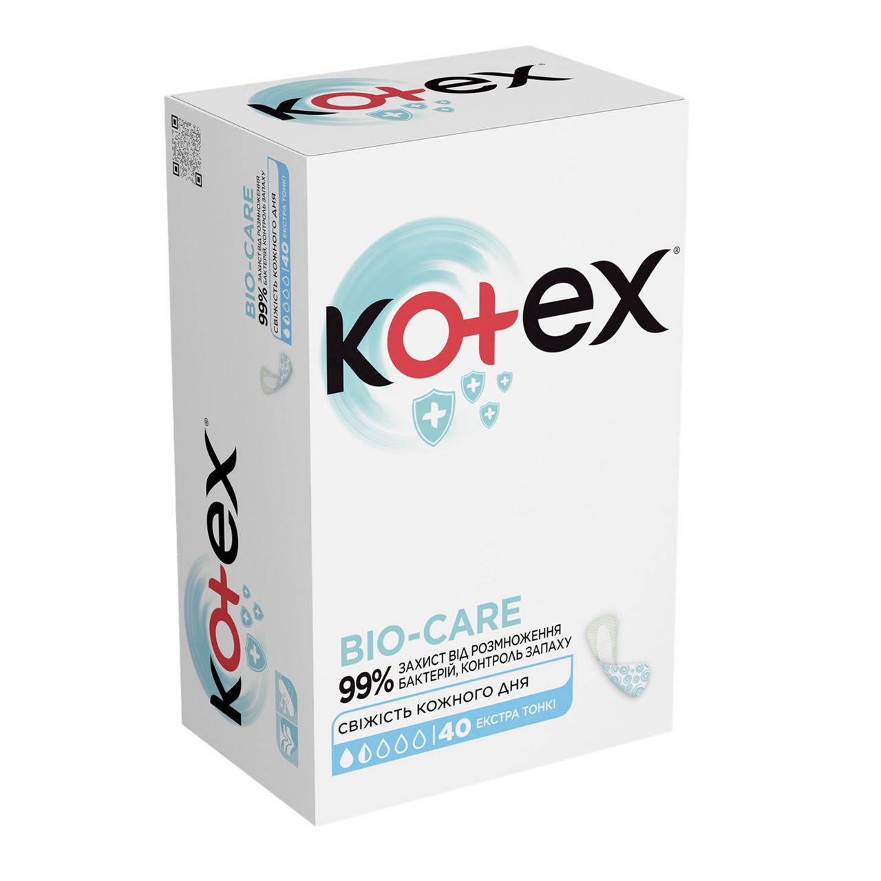 Kotex Прокладки Bio-Care Extra Thin щоденні 40шт