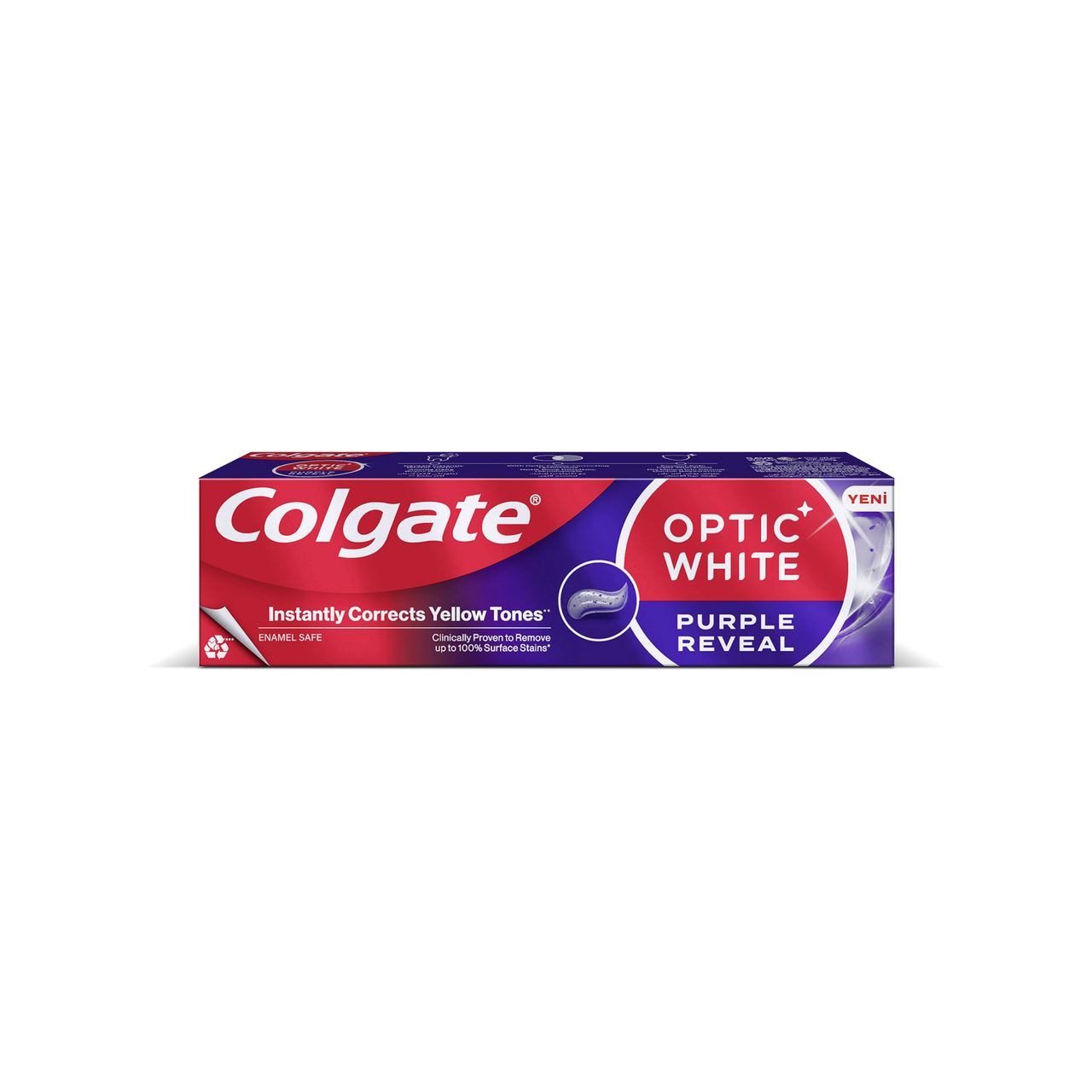Colgate Паста Optic White зубна Фіолетовий Ефект відбілювання 0,075л