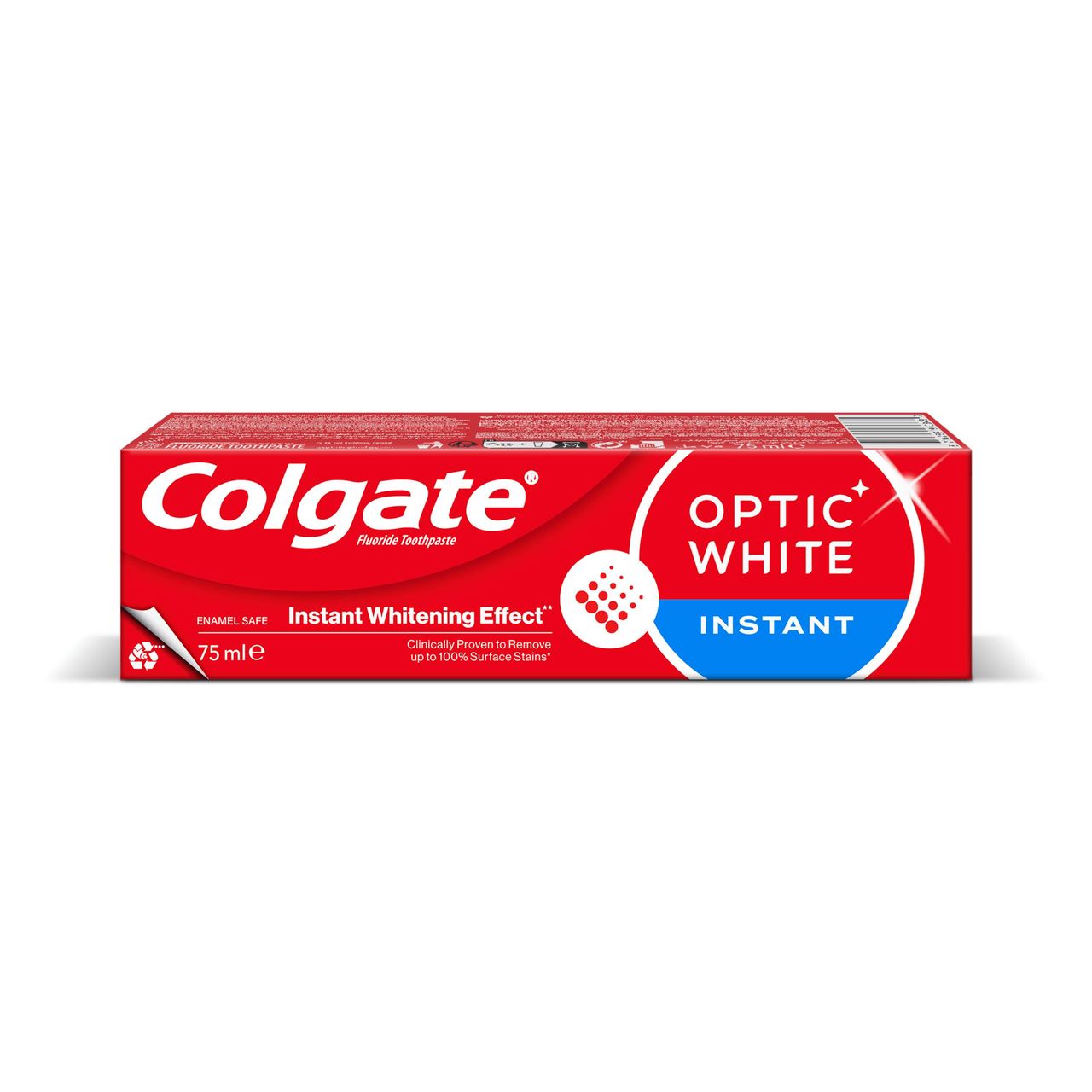 Colgate Паста Optic White зубна Миттєве відбілювання 0,75л