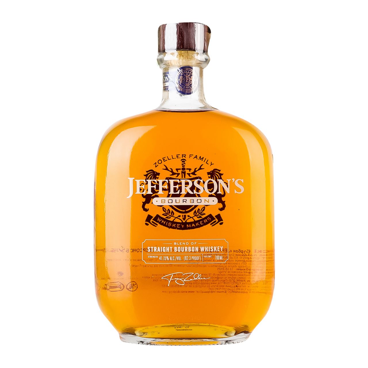 Jefferson's Віскі бурбон 41,15% 0,7л