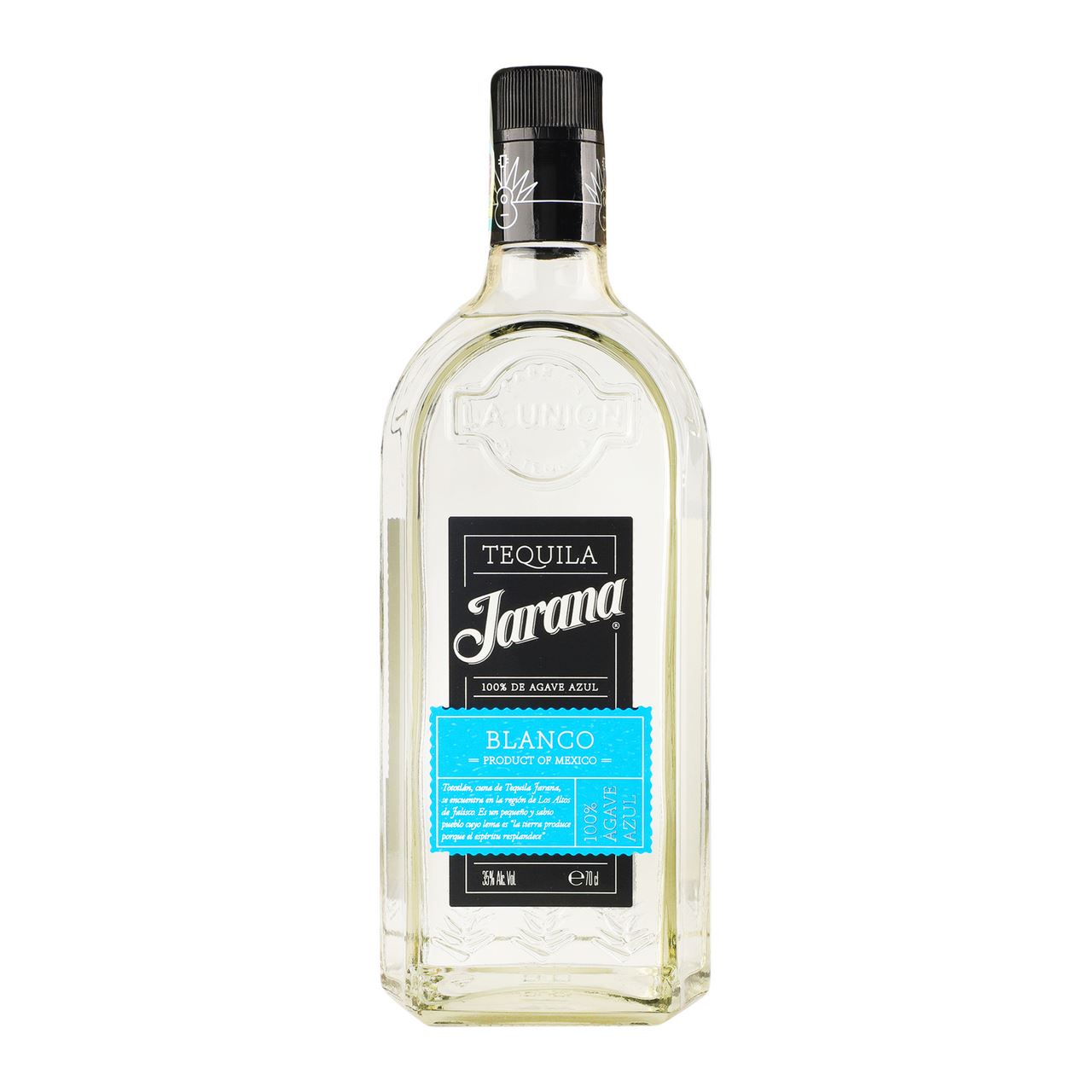 Jarana Текіла Blanco 100% блакитна агава 35% 0,7л