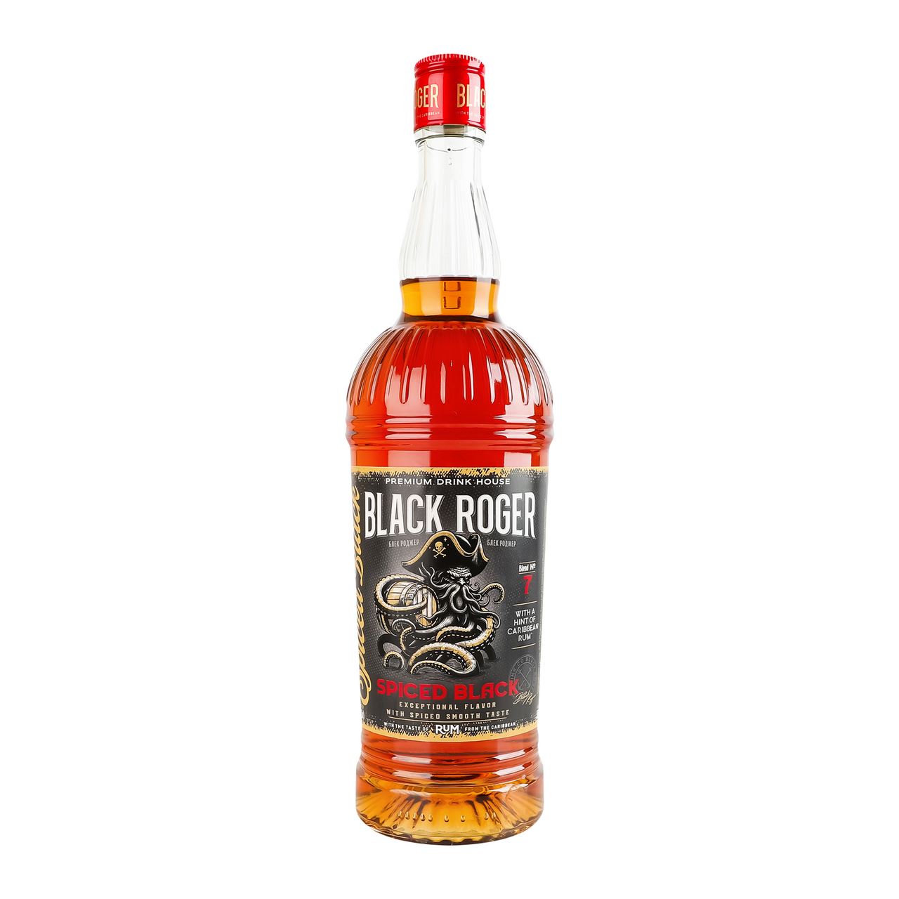 Black Roger Напій спиртний Spiced black з ромом 35% 0,7л