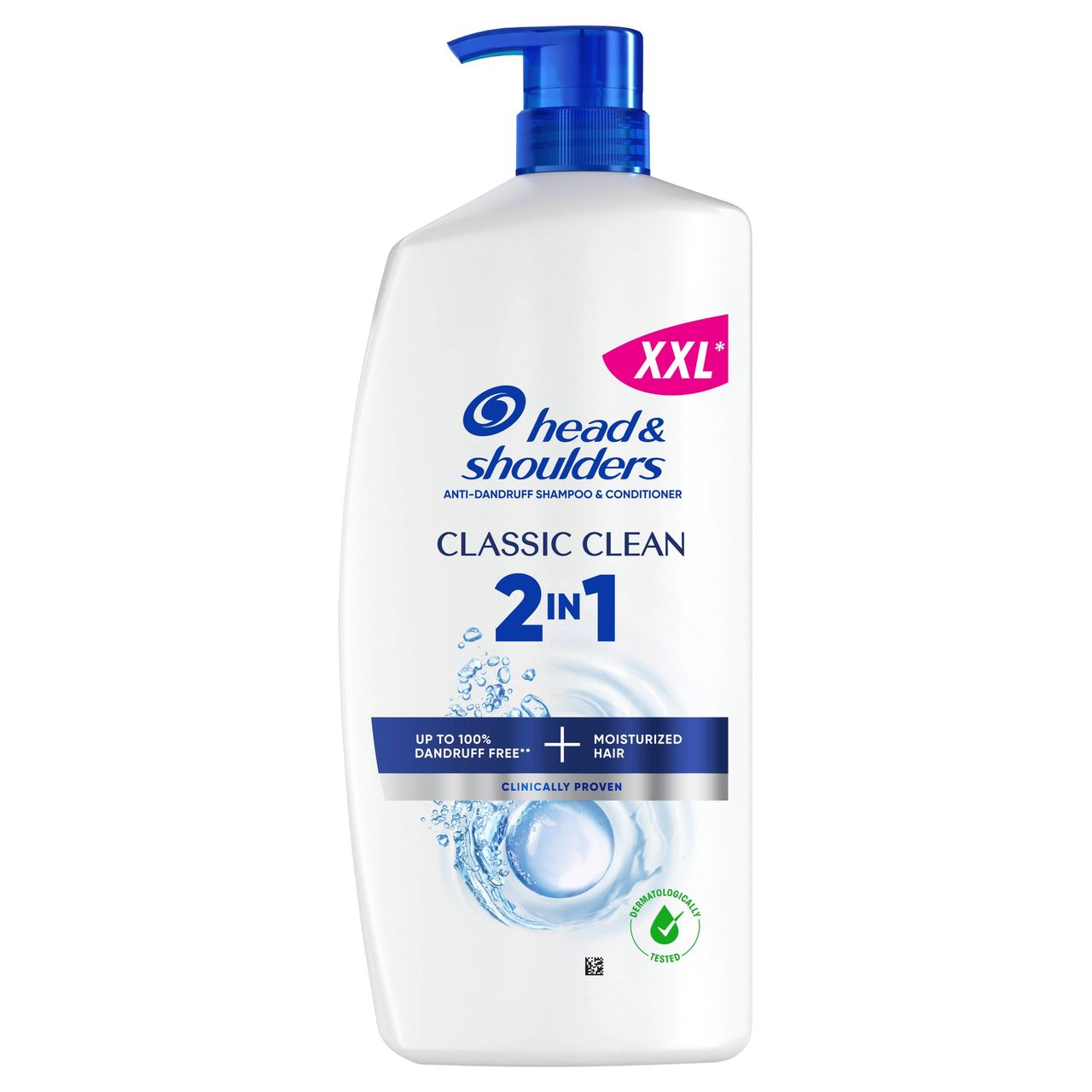head & shoulders Шампунь та бальзам-ополіскувач 2в1 Основний догляд проти лупи 0,8л