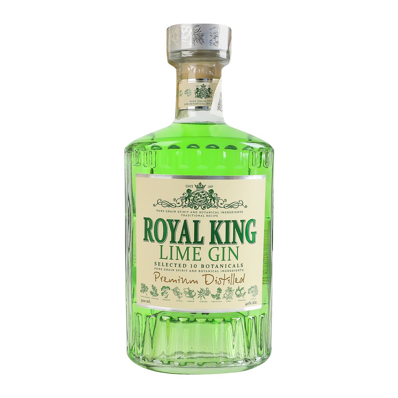 Royal King Gin Настоянка Лайм 40% 0,5л
