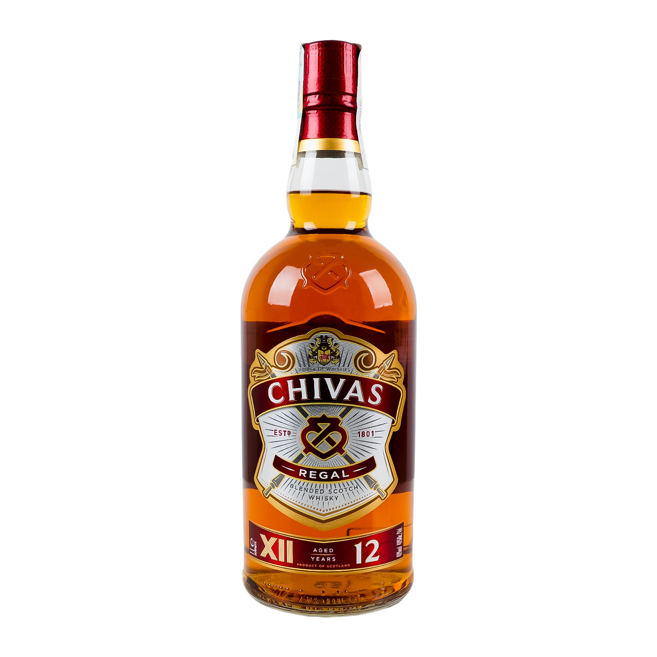 Chivas Regal Віскі 12YO шотландський купажований 40% 1л