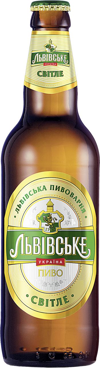 ЛЬВІВСЬКЕ ПИВО СВІТЛЕ 0.5Л