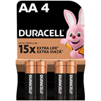 Батарейки Duracell AA лужні 4 шт