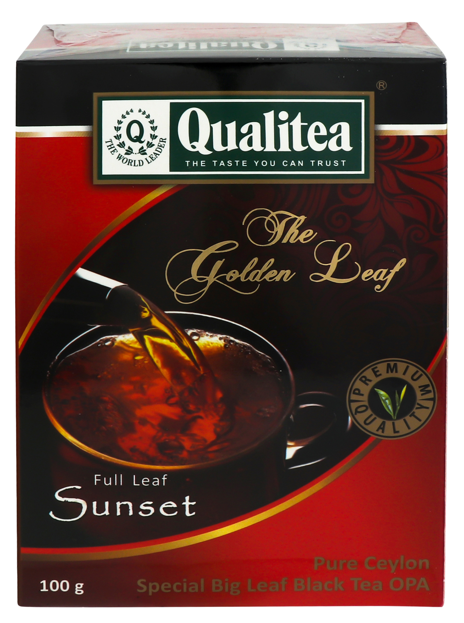 QUALITEA ЧАЙ ЧОРНИЙ 100Г