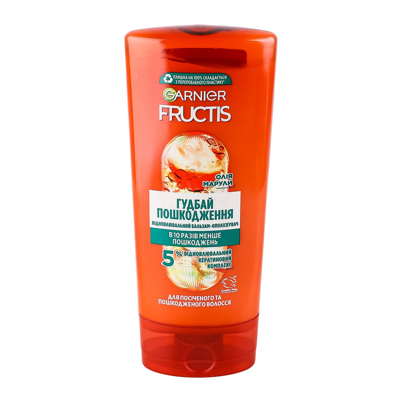 FRUCTÍS Бальзам-ополіскувач Garnier Гудбай пошкодження відновлювальний для посіченого та пошкодженого волосся 0,2л