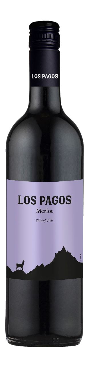 Los Pagos Вино Merlot червоне сухе 13% 0,75л