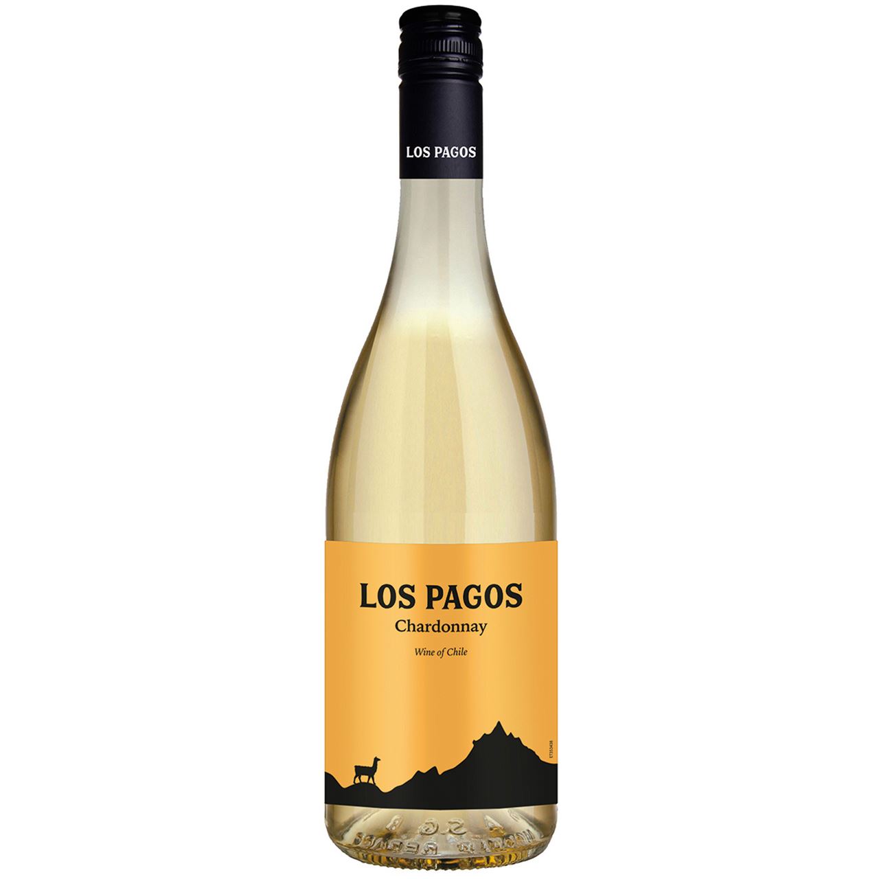 Los Pagos Вино Chardonnay біле сухе 13% 0,75л