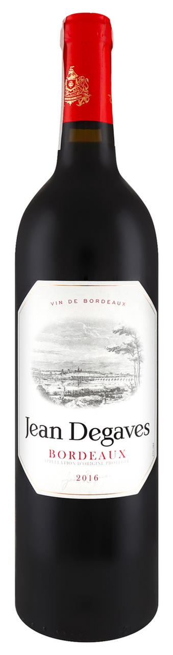 Jean Degaves Вино Bordeaux Rouge червоне сухе 12,5% 0,75л
